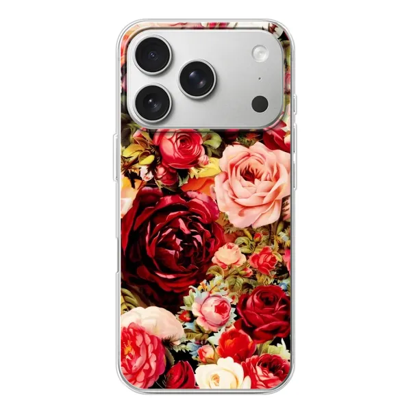 Чехол с рисунком «Букет цветов» для iPhone 17 Pro Чехол с рисунком «Букет цветов» для iPhone 17 Pro