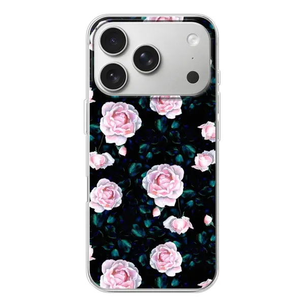 Чехол с рисунком «Чайные розы» для iPhone 17 Pro Чехол с рисунком «Чайные розы» для iPhone 17 Pro