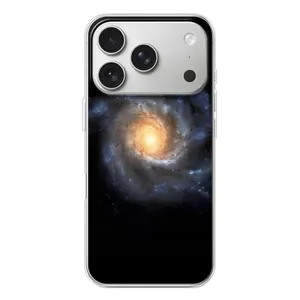 Чохли КОСМОС на iPhone 17 Pro (Чорна дира)