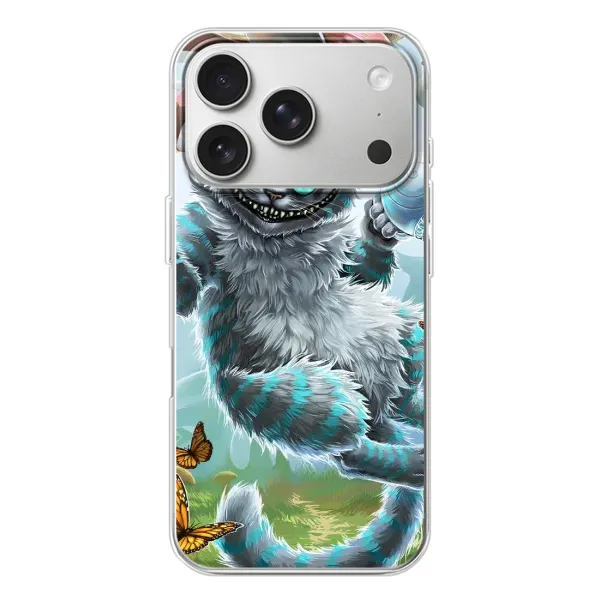 Чохол з малюнком «Чеширський КОТИК» для iPhone 17 Pro Чохол з малюнком «Чеширський КОТИК» для iPhone 17 Pro