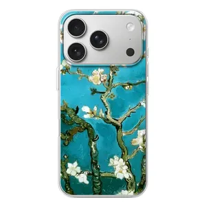 Чехол с принтом САКУРЫ на iPhone 17 Pro (Цветение Сакуры)