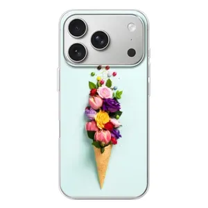 Чехлы с тематикой "ЦВЕТЫ" на iPhone 17 Pro (Цветок-мороженное)