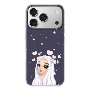 Чохол Стильні дівчата на iPhone 17 Pro (Дівчина та серця)