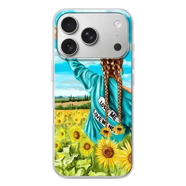 Чехол с рисунком «Девушка на поле» для iPhone 17 Pro Чехол с рисунком «Девушка на поле» для iPhone 17 Pro