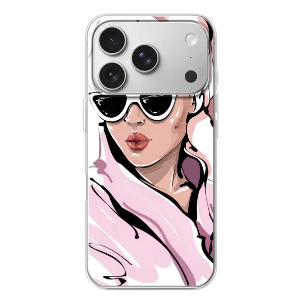 Чехол с рисунком «Девушка в халате» для iPhone 17 Pro Чехол с рисунком «Девушка в халате» для iPhone 17 Pro