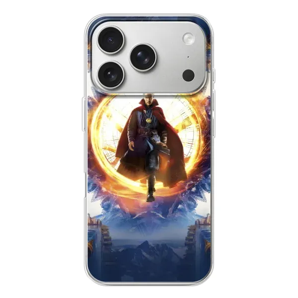 Чехол с рисунком «Доктор Стрэндж» для iPhone 17 Pro Чехол с рисунком «Доктор Стрэндж» для iPhone 17 Pro