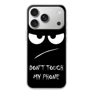 Чехол с прикольным текстом на iPhone 17 Pro (Dont)