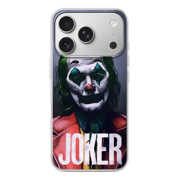 Чехол с рисунком «Джокер» для iPhone 17 Pro Чехол с рисунком «Джокер» для iPhone 17 Pro