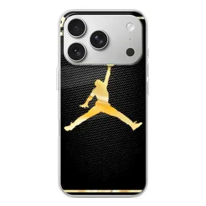 Силиконовый Чехол Nike Air Jordan на Айфон 17 Про