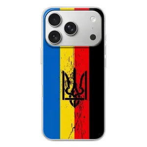Чохли УПА (Червоно-Чорний) на iPhone 17 Pro (Прапор УПА)