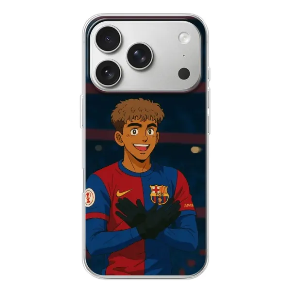 Чехол с рисунком «Футболист Ямаль» для iPhone 17 Pro