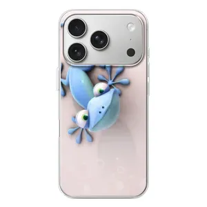Чохли з зображенням різних тварин на iPhone 17 Pro (Геккон)