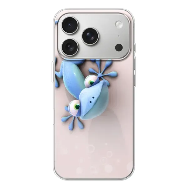 Чехол с рисунком «Геккон» для iPhone 17 Pro Чехол с рисунком «Геккон» для iPhone 17 Pro