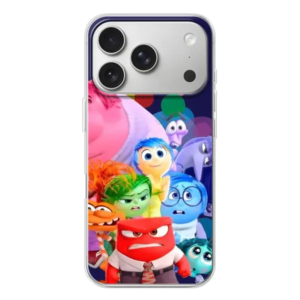 Чехол с рисунком «Герои головоломки» для iPhone 17 Pro Чехол с рисунком «Герои головоломки» для iPhone 17 Pro