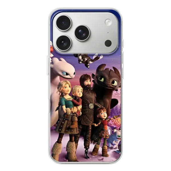 Чехол с рисунком «Герои дракона» для iPhone 17 Pro Чехол с рисунком «Герои дракона» для iPhone 17 Pro