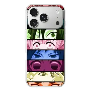 Силіконові чохлі з очіма Anime для Айфон 17 Про (Очі Хашира)