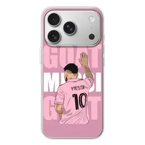Чохли Лео Мессі в Маямі на iPhone 17 Pro (GOAT MESSI)