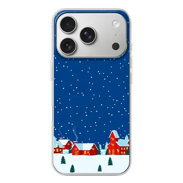 Чехол с рисунком «Город в снегу» для iPhone 17 Pro Чехол с рисунком «Город в снегу» для iPhone 17 Pro