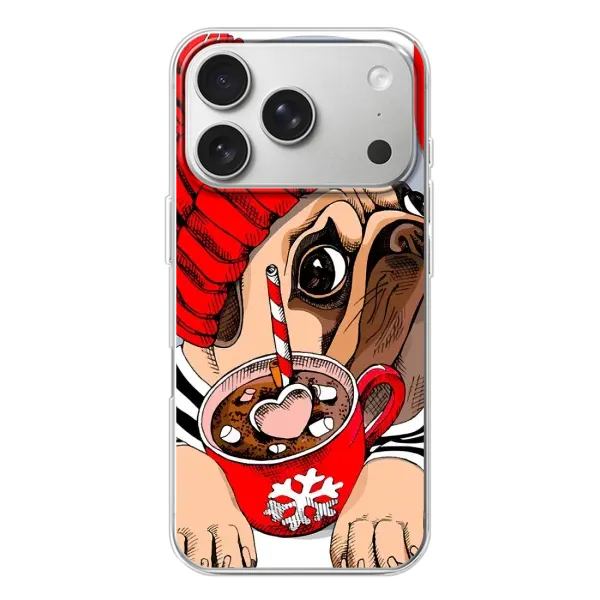 Чехол с рисунком «Грустная собака» для iPhone 17 Pro Чехол с рисунком «Грустная собака» для iPhone 17 Pro