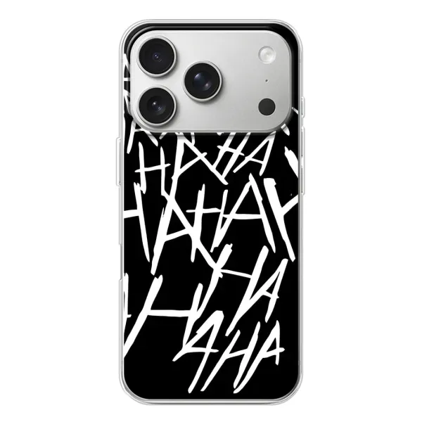 Чехол с рисунком «Хахаха» для iPhone 17 Pro Чехол с рисунком «Хахаха» для iPhone 17 Pro