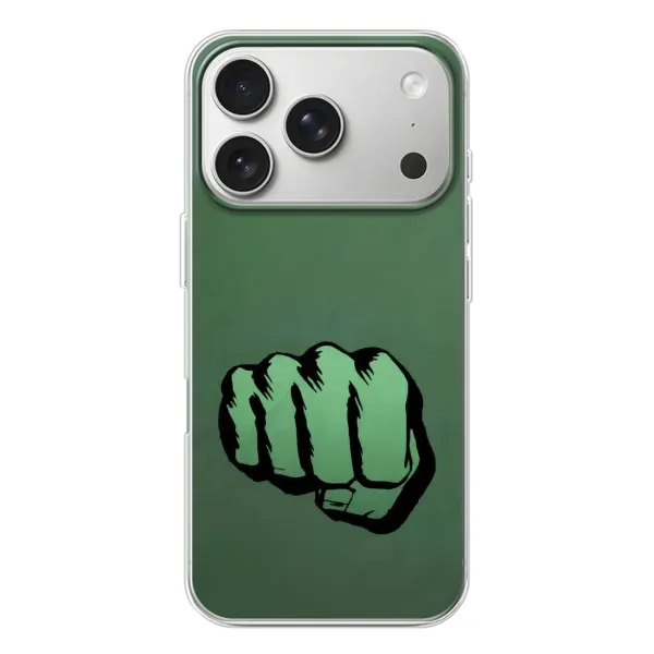 Чехол с рисунком «Халк» для iPhone 17 Pro Чехол с рисунком «Халк» для iPhone 17 Pro