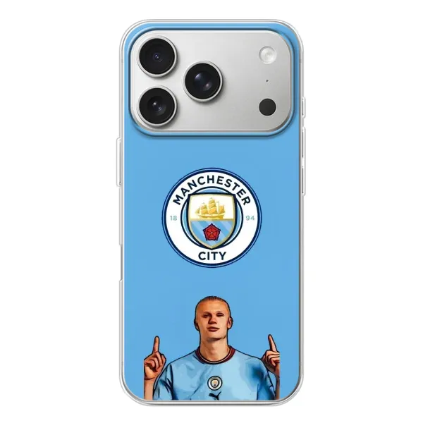 Чехол с рисунком «Холанд Манчестер Сити» для iPhone 17 Pro