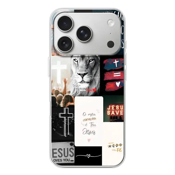 Чехол с рисунком «Христианский арт» для iPhone 17 Pro Чехол с рисунком «Христианский арт» для iPhone 17 Pro