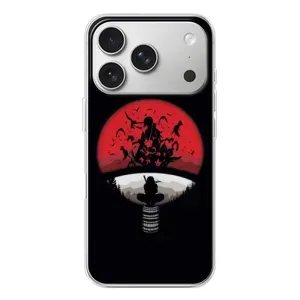 Чехлы с картинкой Итачи Учиха на iPhone 17 Pro (Итачи на черном)
