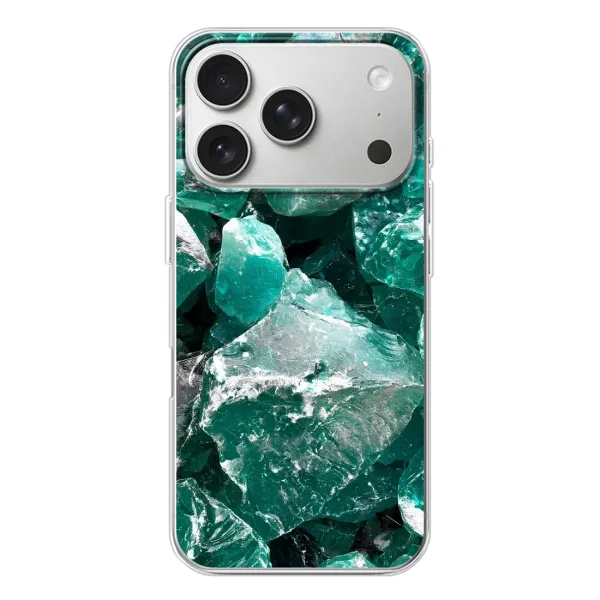 Чехол с рисунком «Изумруд» для iPhone 17 Pro