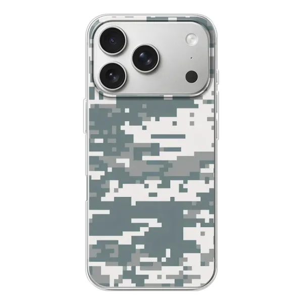 Чохол з малюнком «Камуфляжний Хакі» для iPhone 17 Pro Чохол з малюнком «Камуфляжний Хакі» для iPhone 17 Pro