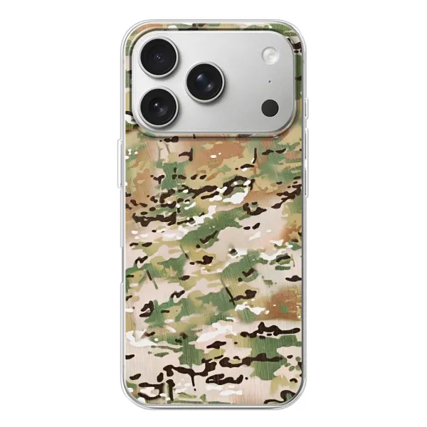 Чохол з малюнком «Камуфляжний» для iPhone 17 Pro Чохол з малюнком «Камуфляжний» для iPhone 17 Pro