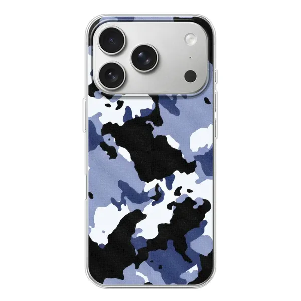 Чохол з малюнком «Камуфляжний Сірий» для iPhone 17 Pro Чохол з малюнком «Камуфляжний Сірий» для iPhone 17 Pro