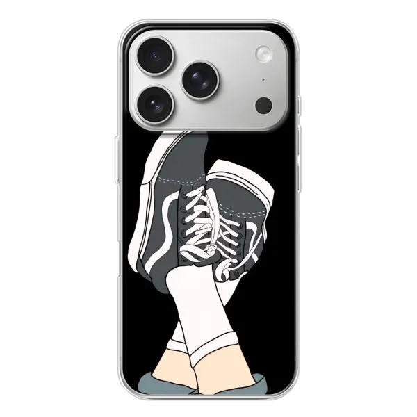 Чехол с рисунком «Кеды» для iPhone 17 Pro Чехол с рисунком «Кеды» для iPhone 17 Pro