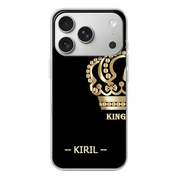 Чехол с рисунком «KIRIL» для iPhone 17 Pro