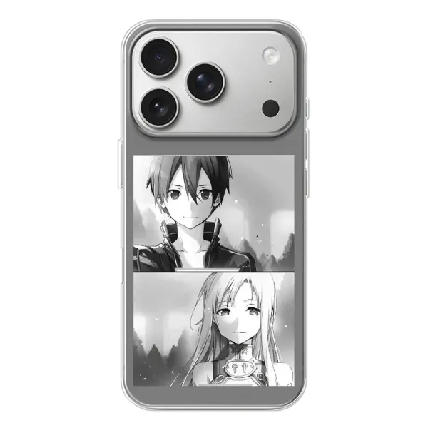 Чохол з малюнком «Кіріто-Асуна» для iPhone 17 Pro