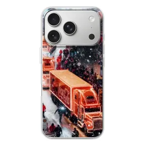 Чехлы на Новый Год iPhone 17 Pro (Кока Кола)