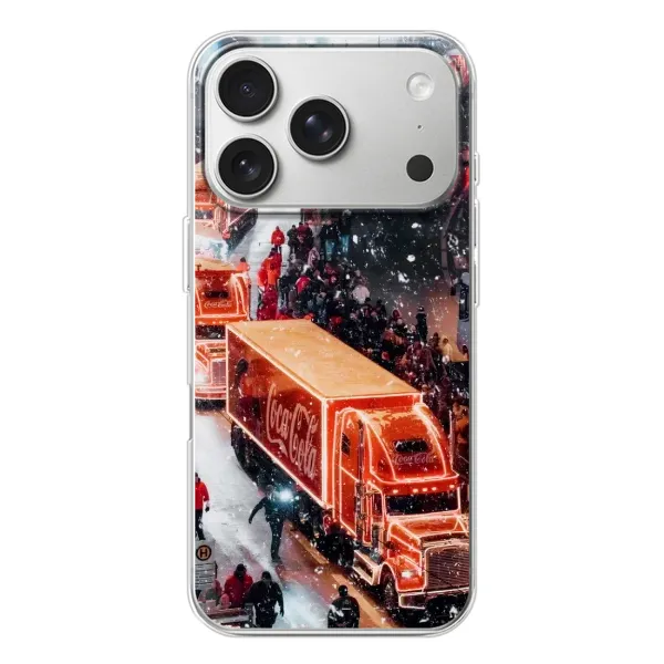 Чехол с рисунком «Кока Кола» для iPhone 17 Pro