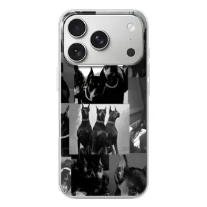 Чохол ДОБЕРМАН для iPhone 17 Pro (Колаж Доберман)