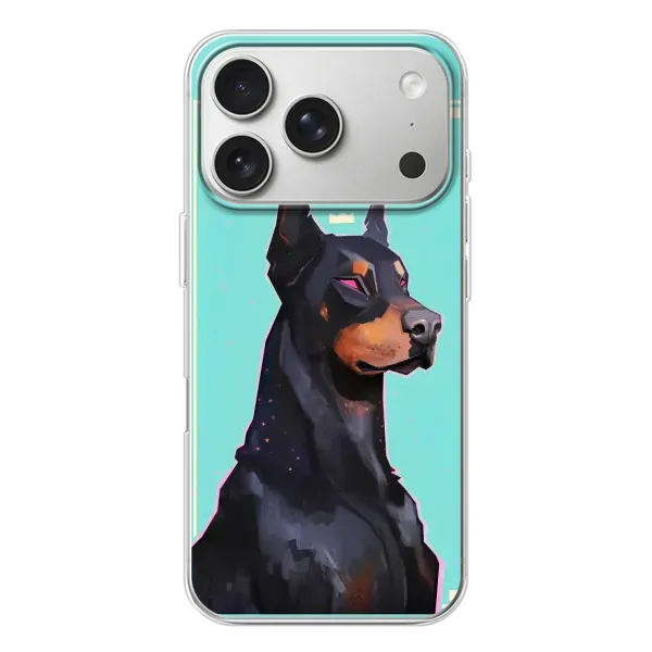 Чохол з малюнком «Король доберман» для iPhone 17 Pro