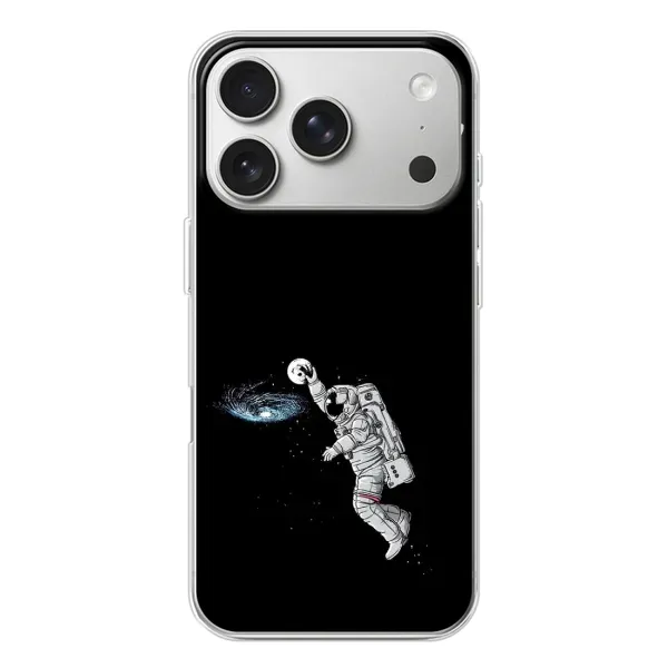 Чехол с рисунком «Космонавт баскетболист» для iPhone 17 Pro