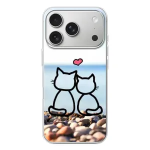 Силіконові Чохли Коханій людині для iPhone 17 Pro (Котейки)