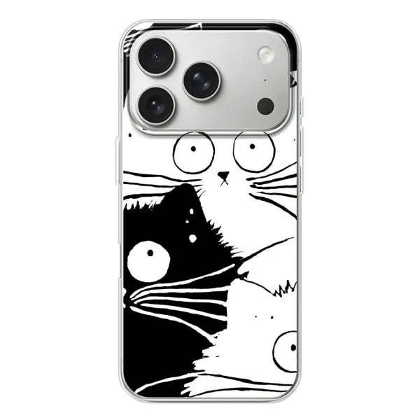 Чохол з малюнком «КОТИКИ» для iPhone 17 Pro Чохол з малюнком «КОТИКИ» для iPhone 17 Pro