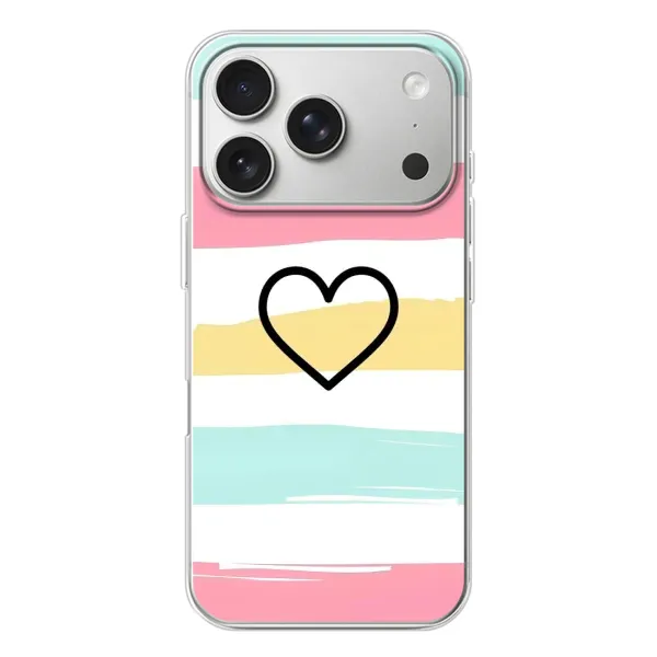 Чехол с рисунком «Красивое сердечко» для iPhone 17 Pro Чехол с рисунком «Красивое сердечко» для iPhone 17 Pro