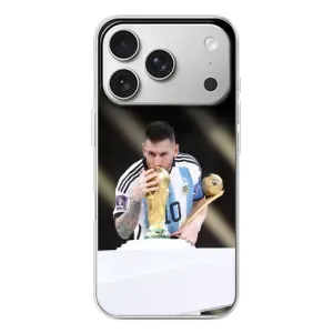 Чохли Лео Мессі Аргентина для iPhone 17 Pro (Кубок Світу)