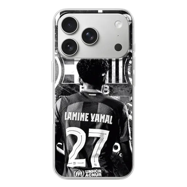 Чехол с рисунком «Ламин Ямаль» для iPhone 17 Pro