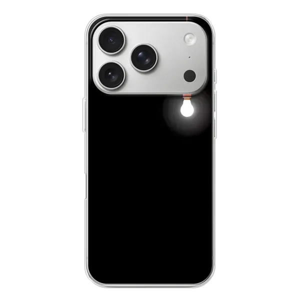 Чехол с рисунком «Лампочка» для iPhone 17 Pro Чехол с рисунком «Лампочка» для iPhone 17 Pro