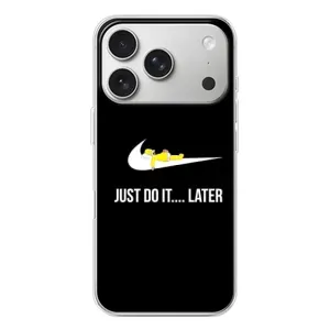 Чехол с рисунком «Later» для iPhone 17 Pro