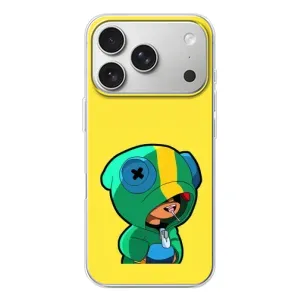 Чохол Бравл Старс для iPhone 17 Pro (Леон (LEON))
