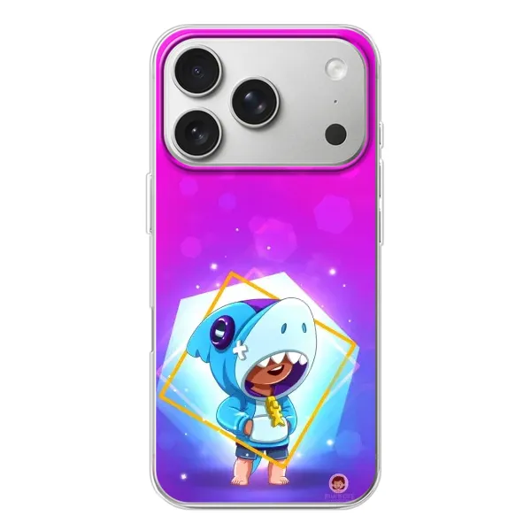 Чехол с рисунком «Леон в костюме Акулы» для iPhone 17 Pro