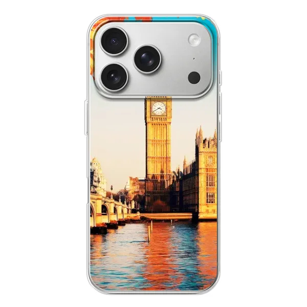 Чехол с рисунком «Летний Лондон» для iPhone 17 Pro